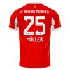 Maillot de Supporter FC Bayern Munich Thomas Muller 25 Domicile 2025-26 Pour Homme